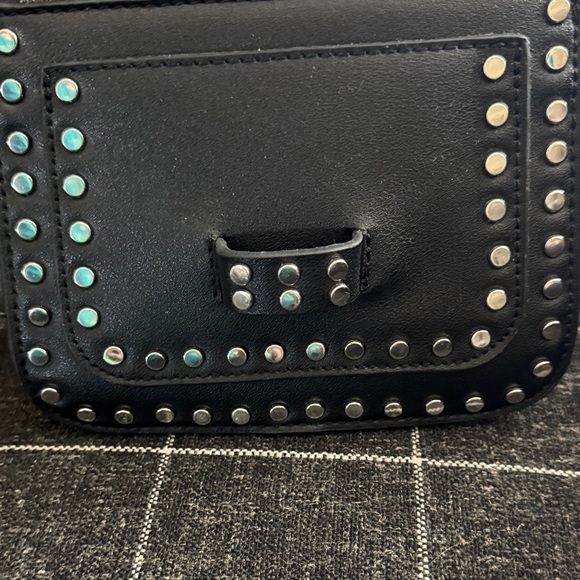 Prune Black Studded Crossbody Bag - Picture 5 of 10